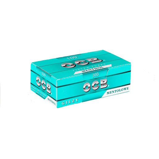 TUBOS OCB MENTOL 100 UDS