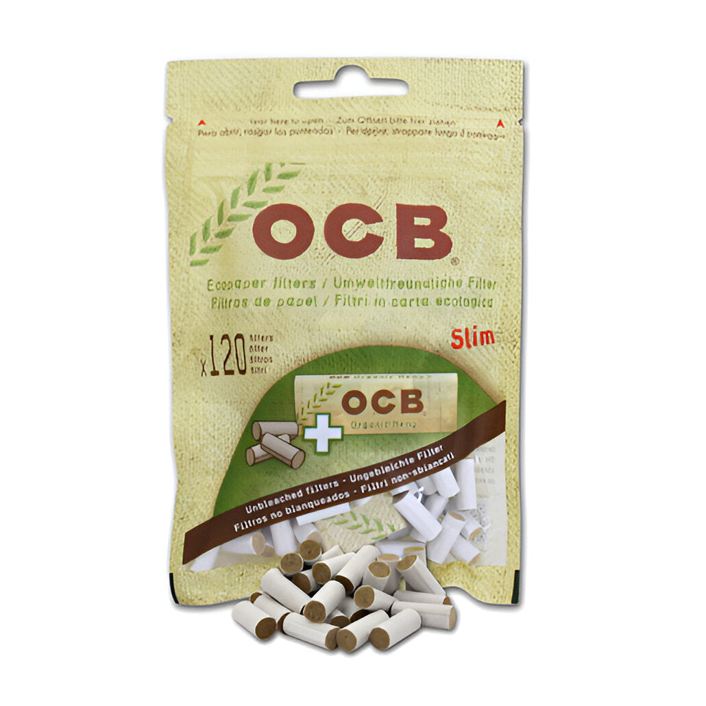 FILTROS OCB SLIM +PAPEL DE FUMAR ORGÁNICO