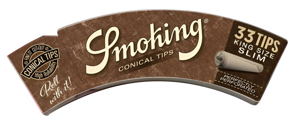 FILT CART SMOKING BROWN CONO TIPS KS SLIM