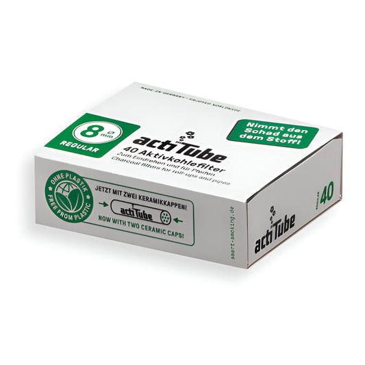 FILTROS CARBÓN ACTITUBE 8MM 40UD