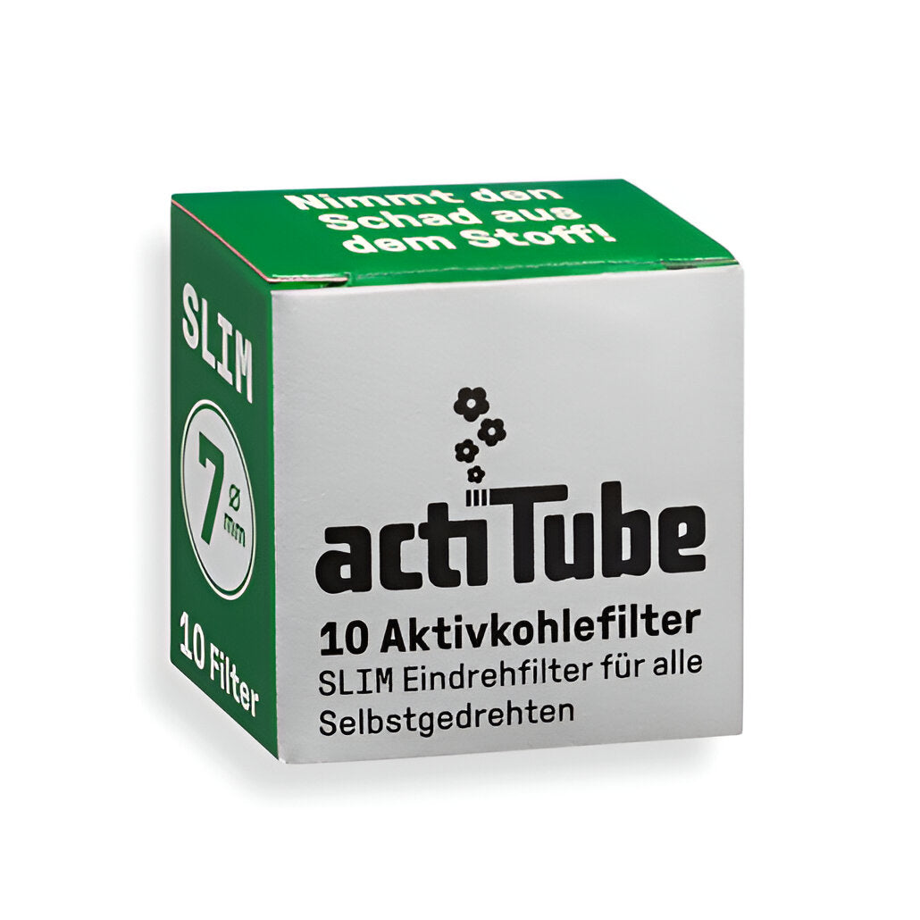 FILTROS CARBÓN ACTITUBE SLIM 10UD
