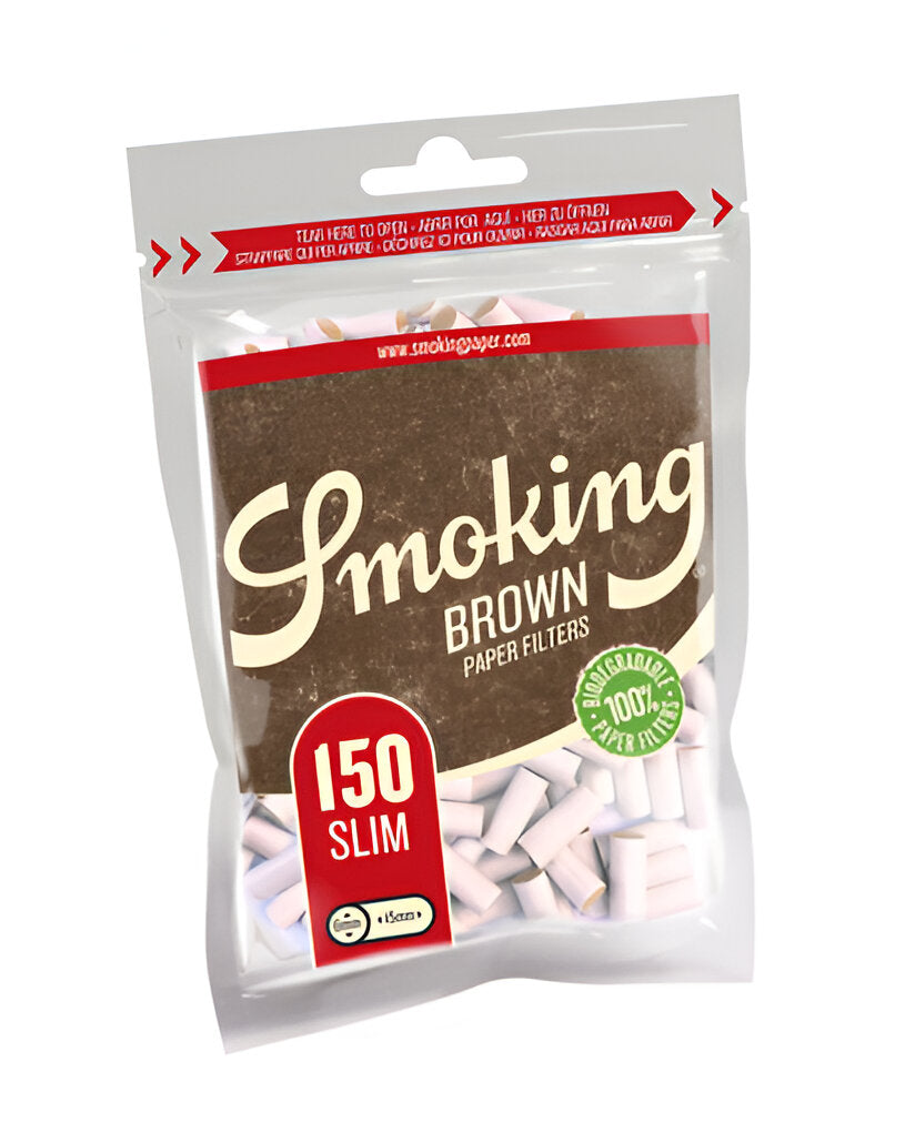 FILTROS SMOKING BROWN SLIM 150