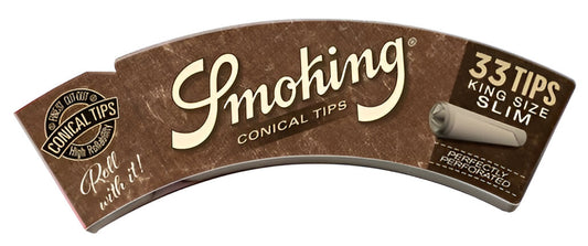 FILT CART SMOKING BROWN CONO TIPS KS SLIM