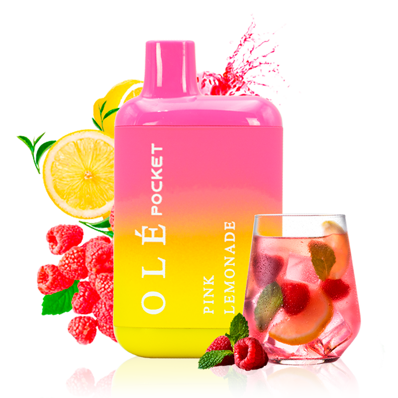 Olé pocket Pink lemonade 20 mg