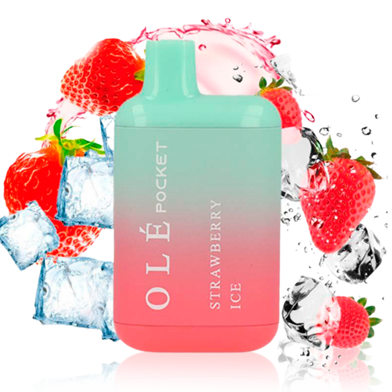 Olé pocket Strawberry ice 20 mg