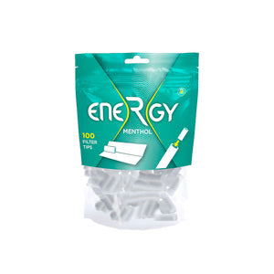 Filtros Energy Mentol 6mm